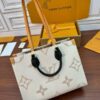 Louis Vuitton Onthego MM White - 图片 3