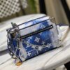 Louis Vuitton Mini Soft Trunk Monogram Bandana Blue Crossbody - 图片 3