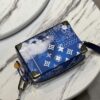 Louis Vuitton Mini Soft Trunk Monogram Bandana Blue Crossbody - 图片 9