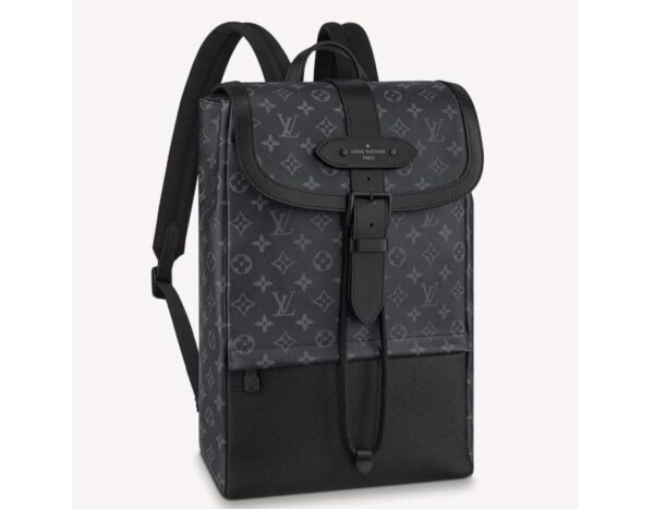 Louis Vuitton Monogram Eclipse Saumur Back Pack