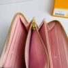 Louis Vuitton Denim Zippy Wallet Pink - 图片 8