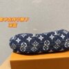 Louis Vuitton Dark Blue Monogram Denim Mini Pleaty Handbag - 图片 5