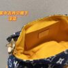 Louis Vuitton Dark Blue Monogram Denim Mini Pleaty Handbag - 图片 8