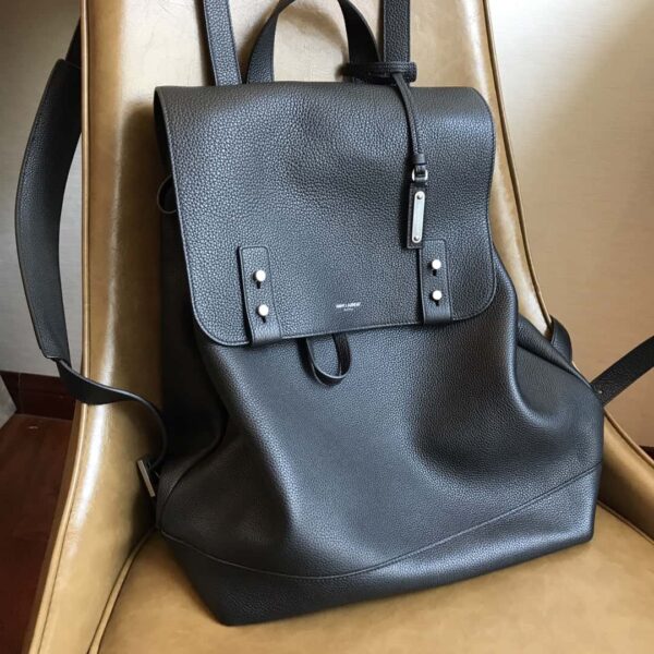 YSL sac de jour backpack in grained leather