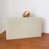 YSL uptown pouch in grain de poudre leather - 图片 3
