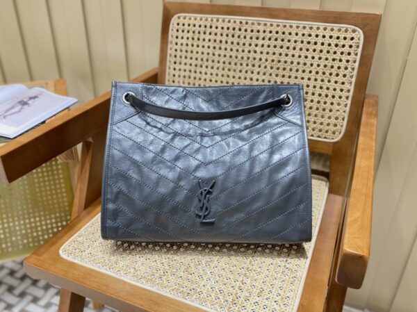 YSL niki shopping in vintage leather