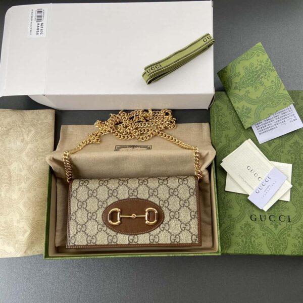 Gucci Horsebit 1955 wallet on chain