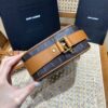 YSL le monogramme camera bag in cassandre canvas and smooth leather - 图片 6