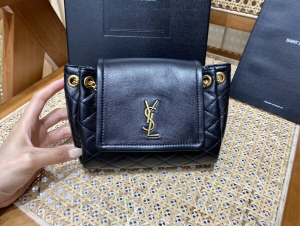 YSL mini nolita in lambskin