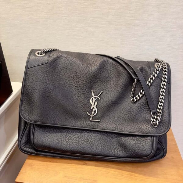 YSL niki oversized in grained lambskin