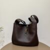 YSL le 5 à 7 bea in grained leather - 图片 8