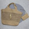 YSL icare in raffia - 图片 10