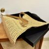 YSL oxalis bag in raffia macramé - 图片 4