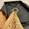 YSL oxalis bag in raffia macramé - 图片 7
