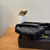 YSL college mini chain bag in shiny crackled leather - 图片 3
