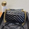 YSL college mini chain bag in shiny crackled leather - 图片 4