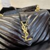 YSL college mini chain bag in shiny crackled leather - 图片 6