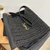 YSL oxalis bag in raffia macramé - 图片 3
