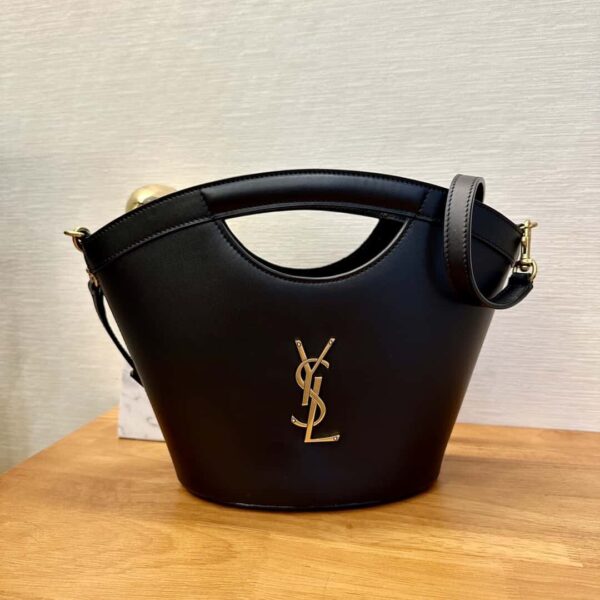 YSL celia mini tote in smooth leather