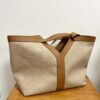 YSL y tote in canvas and leather - 图片 5