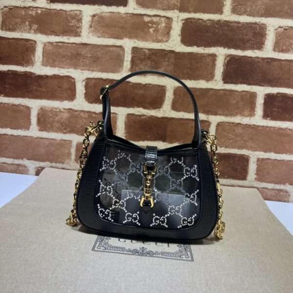 Gucci Jackie 1961 mini lizard shoulder bag