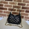 Gucci Jackie 1961 mini lizard shoulder bag - 图片 4