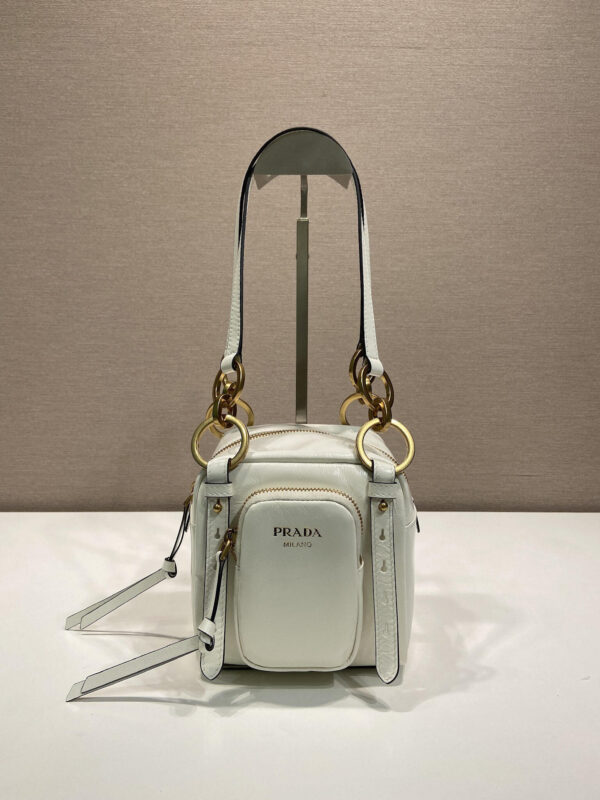 Prada Dangle leather top-handle mini-bag