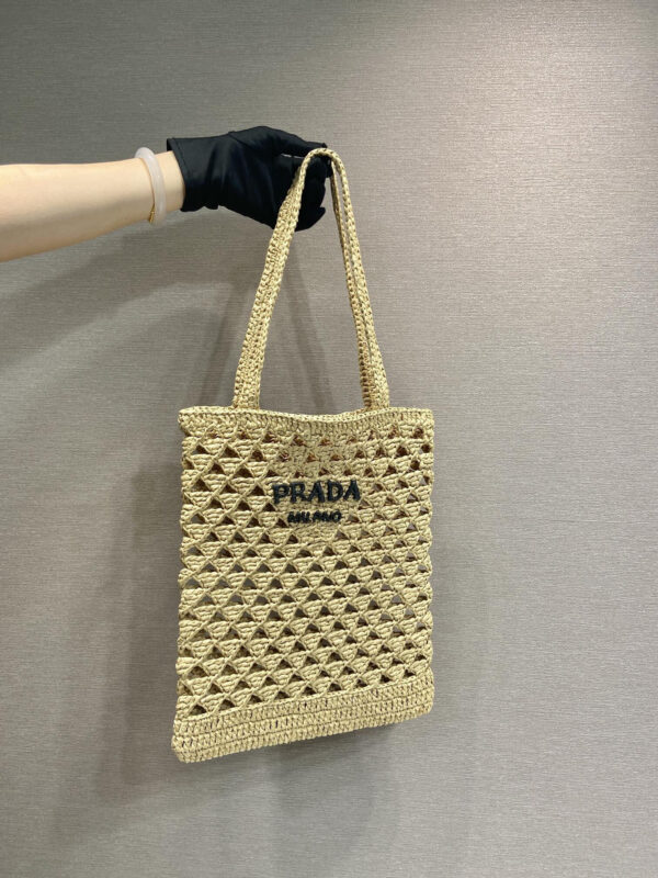 Prada Crochet tote bag