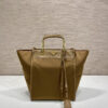 Prada Medium Re-Nylon and leather tote bag - 图片 2
