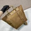 Prada Medium Re-Nylon and leather tote bag - 图片 4