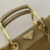 Prada Medium Re-Nylon and leather tote bag - 图片 7