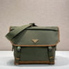 Prada Large Re-Nylon and suede shoulder bag - 图片 2