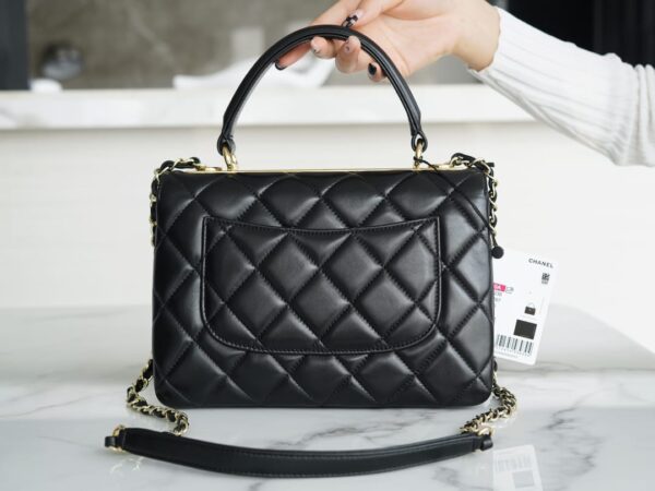 CHANEL Flap Bag with Top Handle
