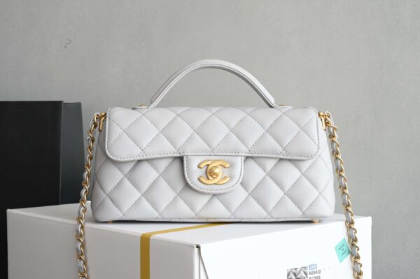 CHANEL Mini Flap Bag with Top Handle