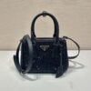 Prada Galleria satin mini-bag with crystals - 图片 2