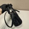 Prada Galleria satin mini-bag with crystals - 图片 6