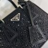 Prada Galleria satin mini-bag with crystals - 图片 7