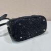 Prada Galleria satin mini-bag with crystals - 图片 8