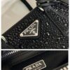 Prada Galleria satin mini-bag with crystals - 图片 10