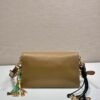 Prada Soft Sound large leather shoulder bag with charms - 图片 9