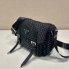 Prada Re-Nylon shoulder bag with studs - 图片 4