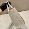 Prada Jardinière small linen blend handbag - 图片 8