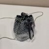 Prada Embellished satin mini-pouch - 图片 4
