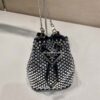 Prada Embellished satin mini-pouch - 图片 6