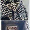 Prada Embellished satin mini-pouch - 图片 10