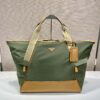 Prada Re-Nylon and leather duffel bag - 图片 2