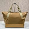 Prada Re-Nylon and leather duffel bag - 图片 5